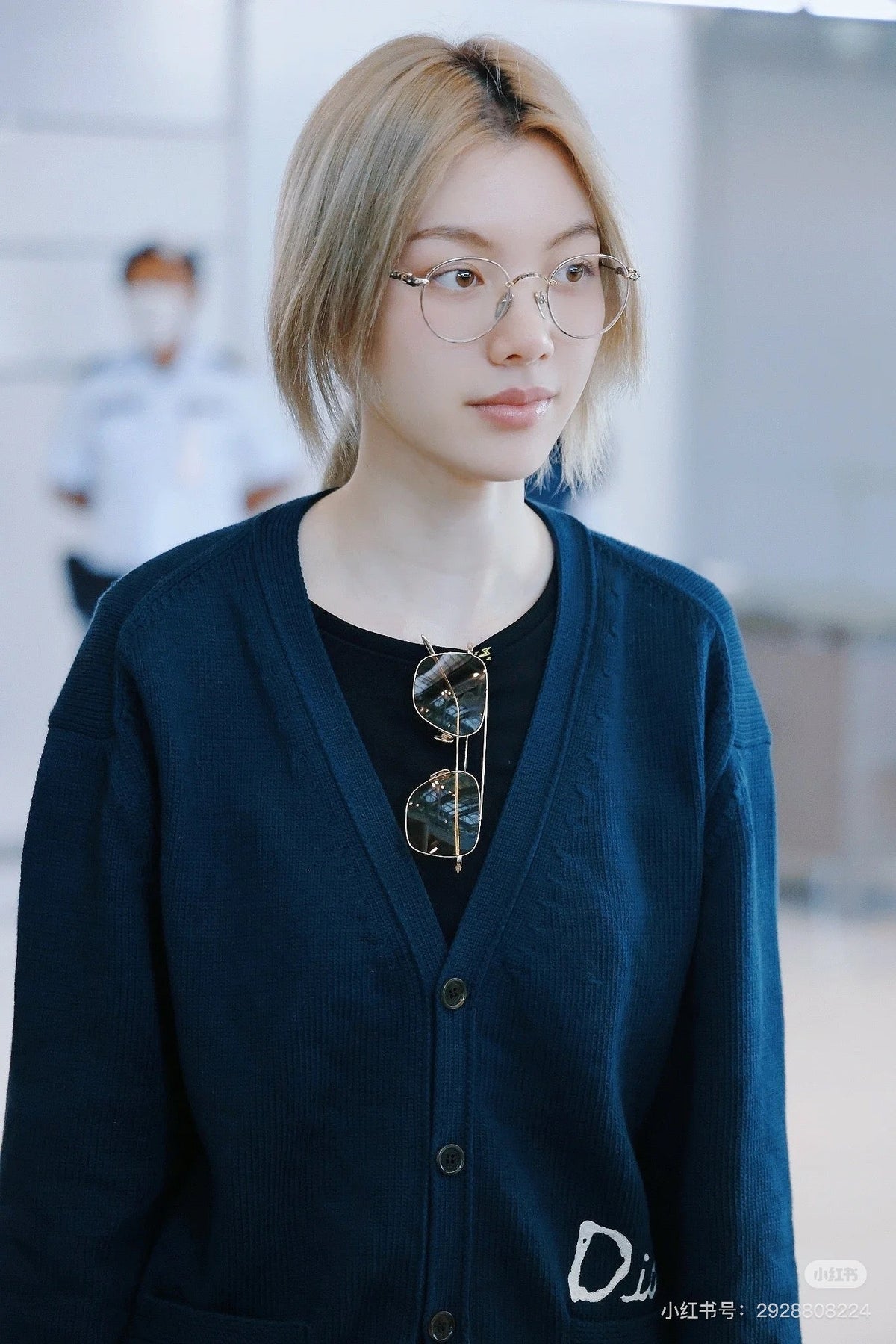 Dior CD Letter Embroidered Knit Cardigan – 2025 Fall