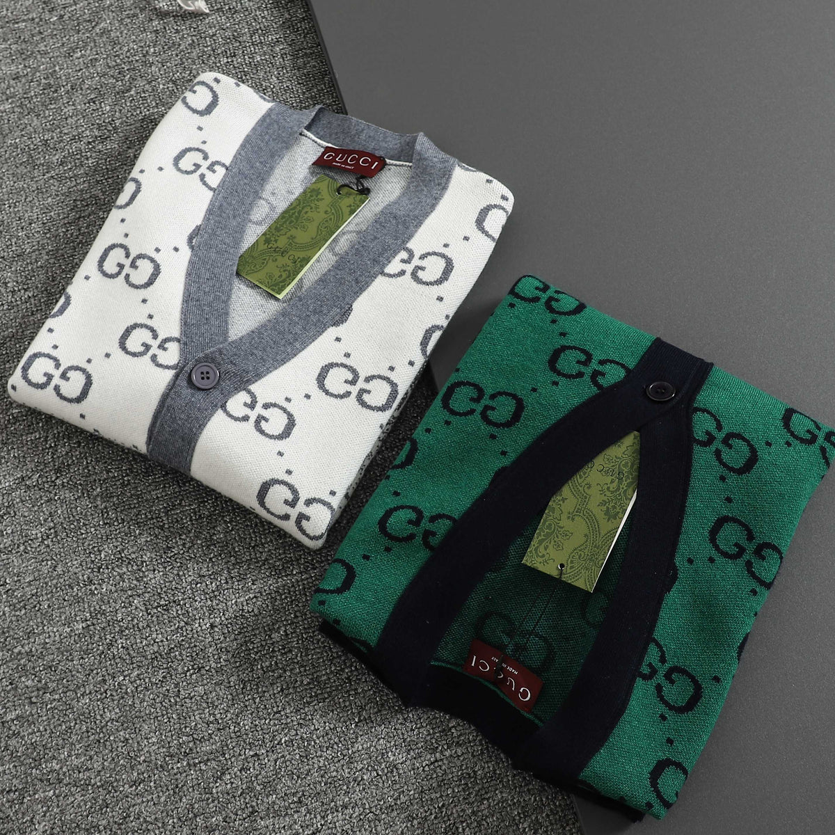 Gucci Classic Jacquard Double G Cardigan