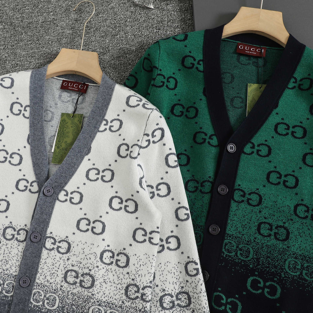Gucci Classic Jacquard Double G Cardigan
