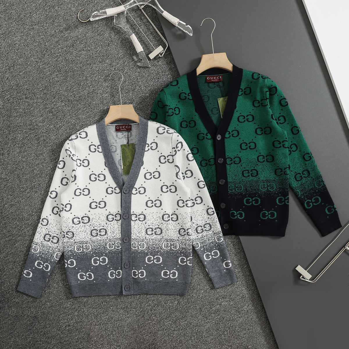 Gucci Classic Jacquard Double G Cardigan