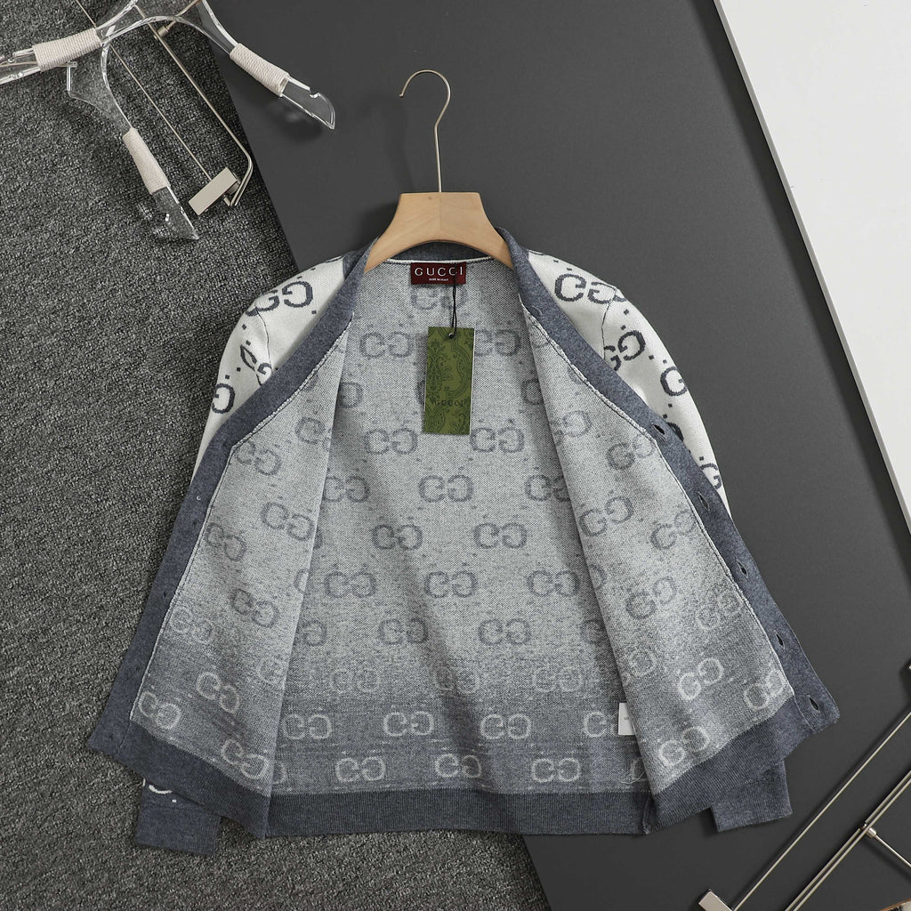 Gucci Classic Jacquard Double G Cardigan