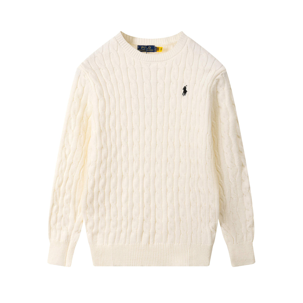 Ralph Lauren Cable Knit Crewneck Sweater