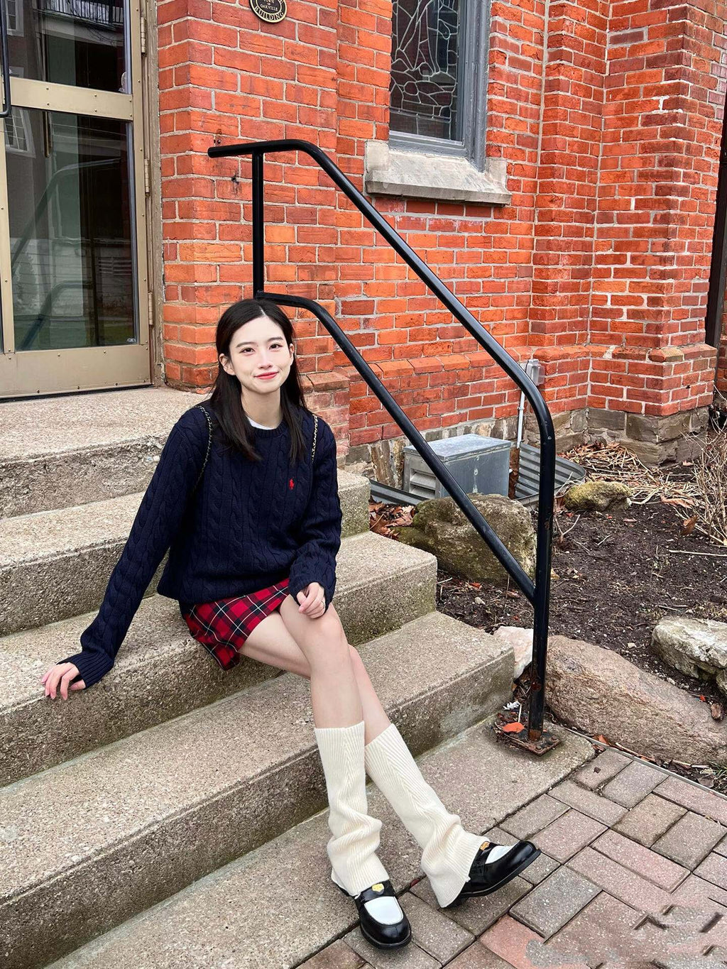 Ralph Lauren Cable Knit Crewneck Sweater