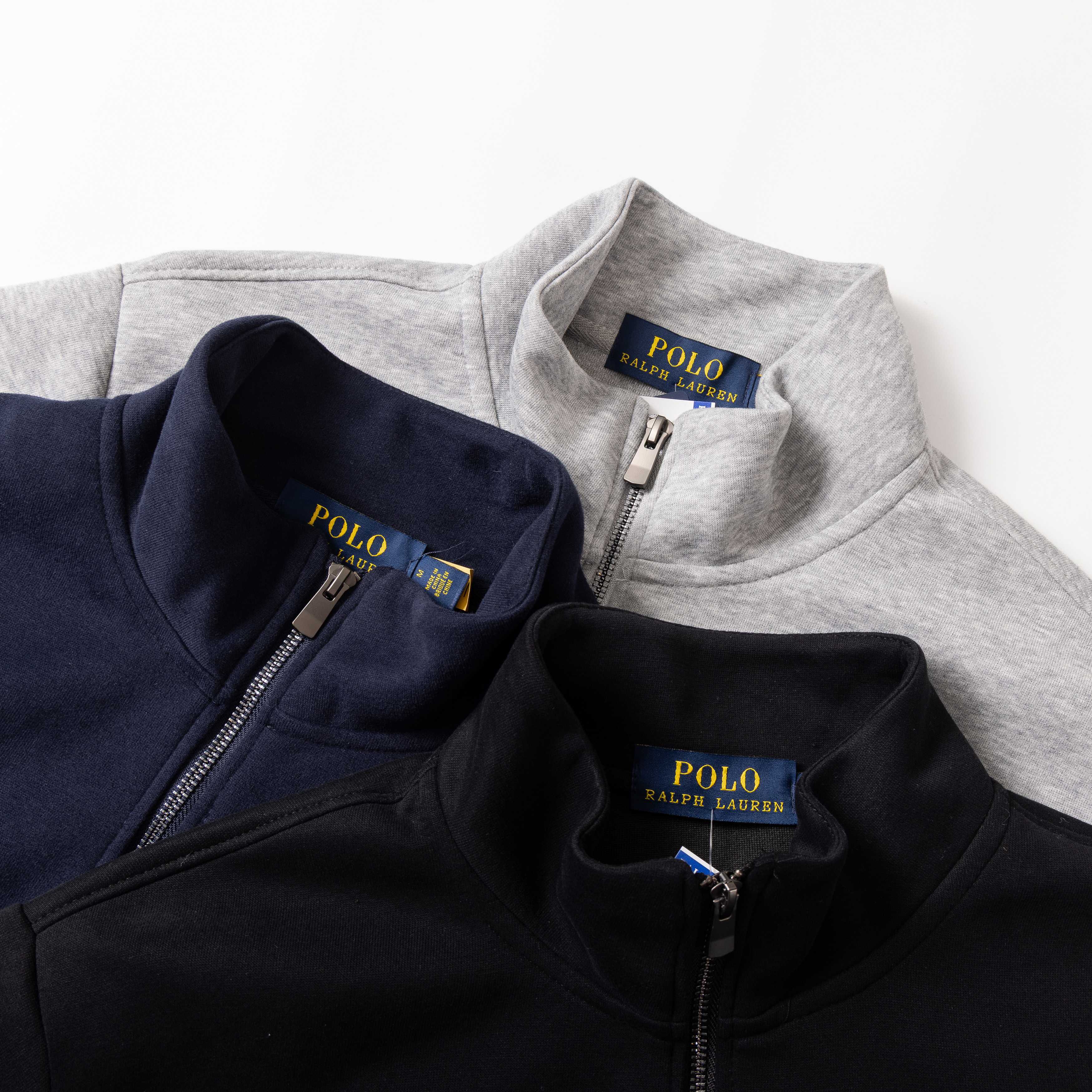 Ralph Lauren Classic Embroidered Half-Zip Sweatshirt