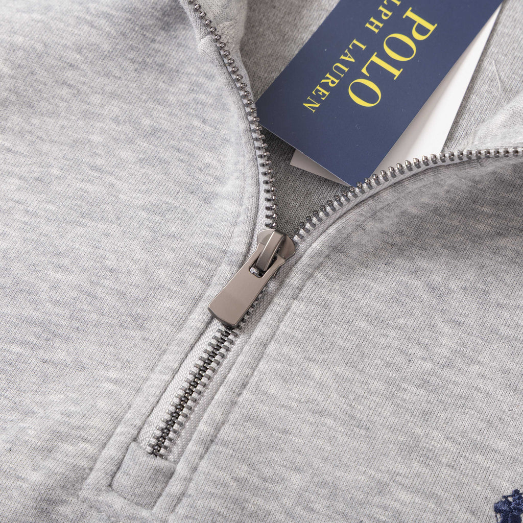 Ralph Lauren Classic Embroidered Half-Zip Sweatshirt