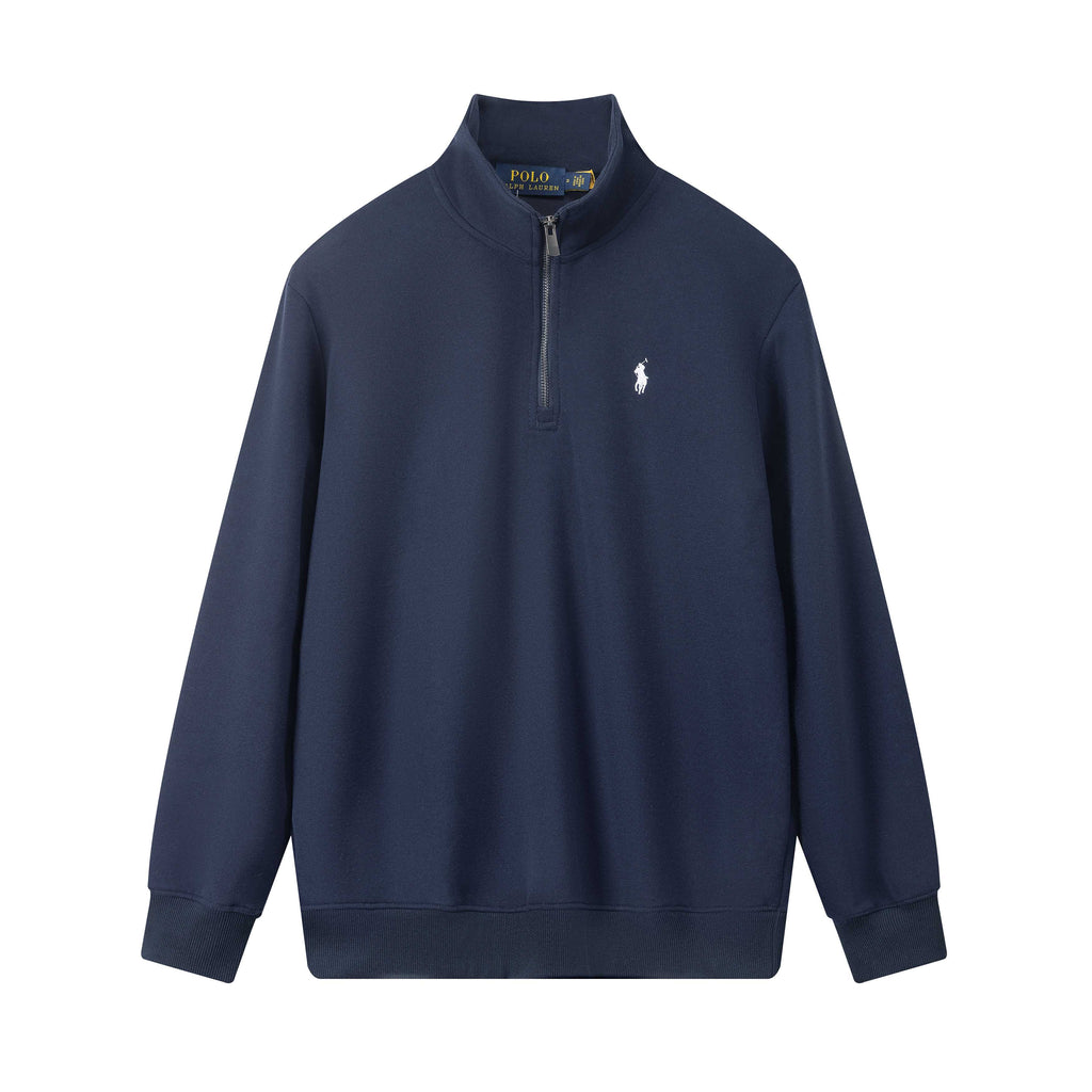 Ralph Lauren Classic Embroidered Half-Zip Sweatshirt