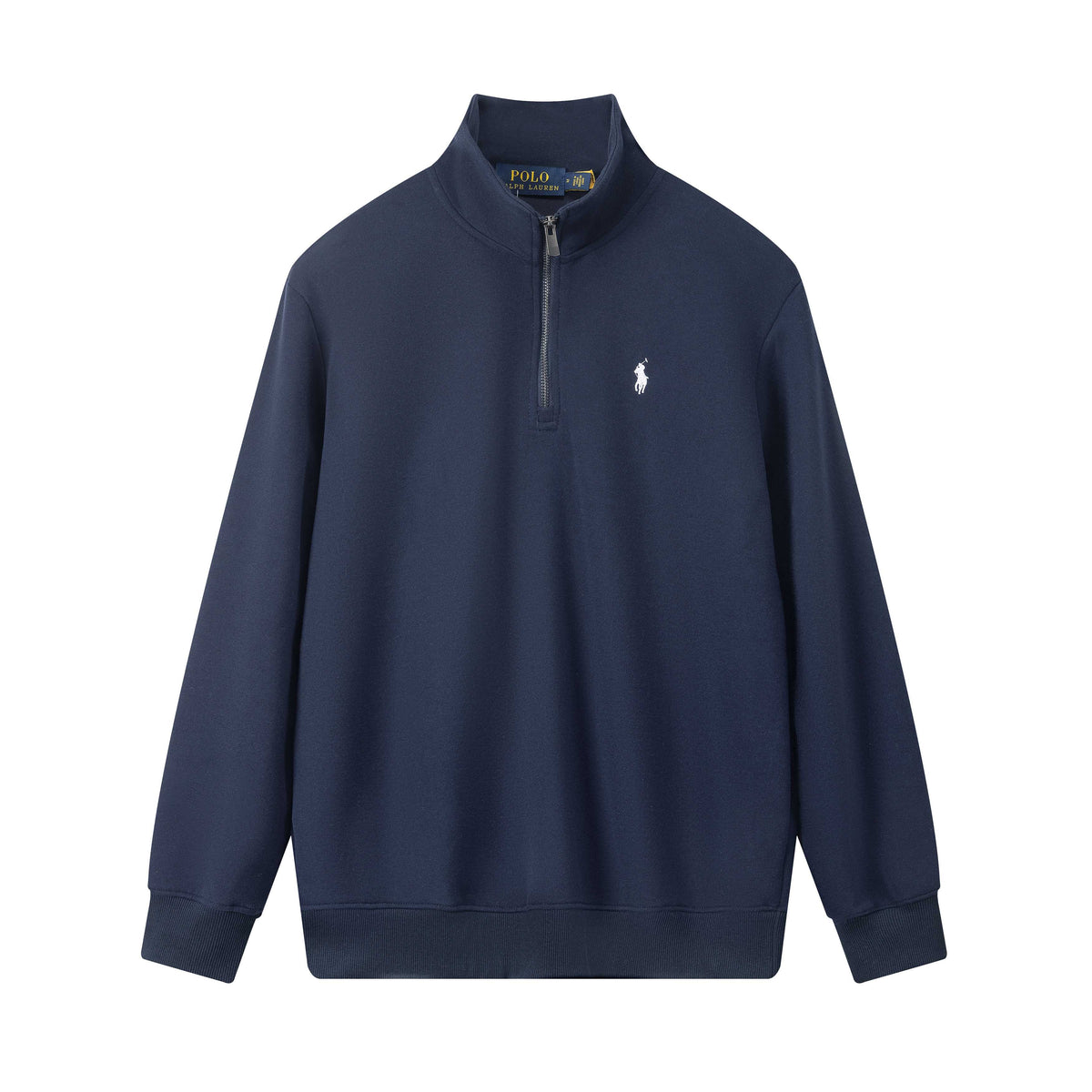 Ralph Lauren Classic Embroidered Half-Zip Sweatshirt