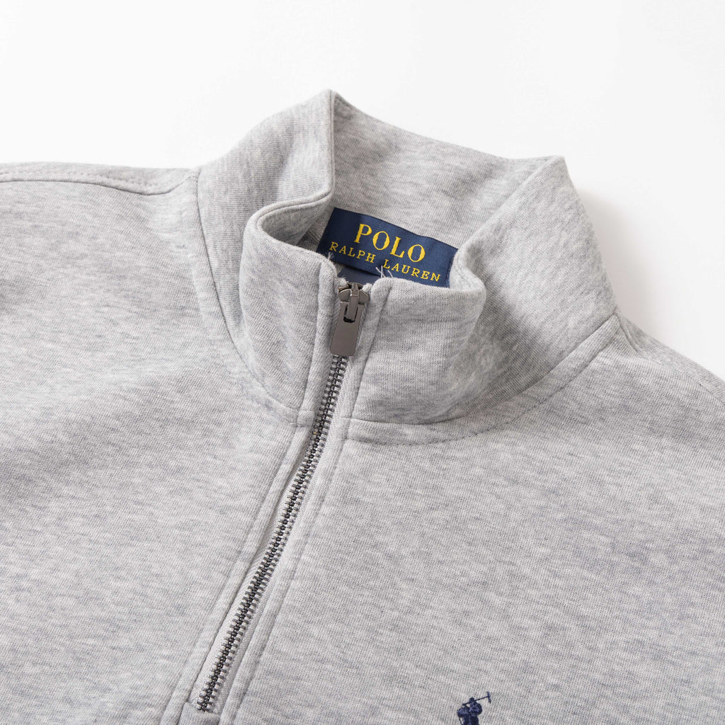 Ralph Lauren Classic Embroidered Half-Zip Sweatshirt