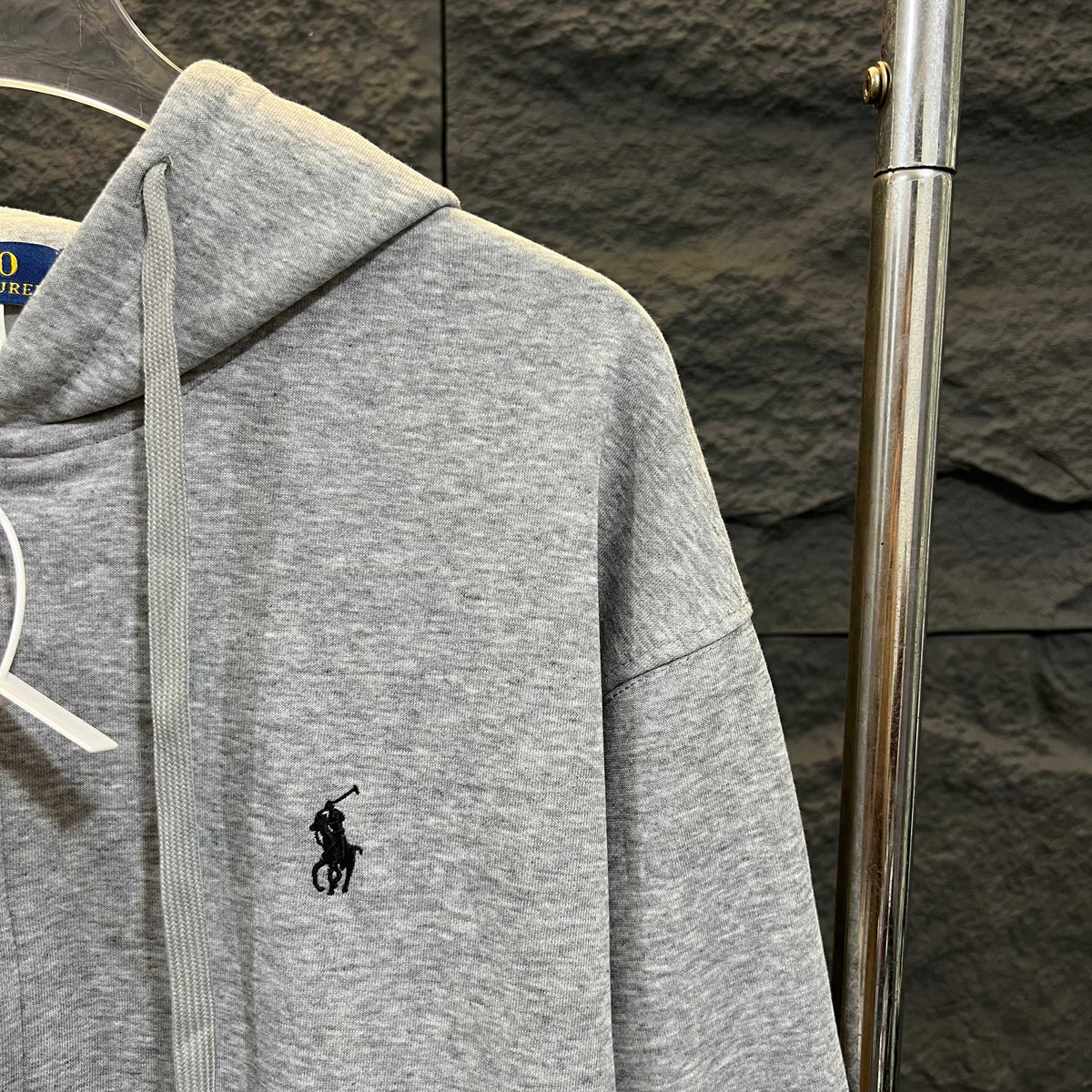 Ralph Lauren Embroidered Pony Hooded Zipper Jacket