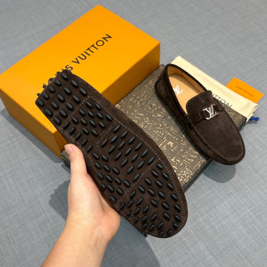 Louis Vuitton Men's Suede Driving Shoes