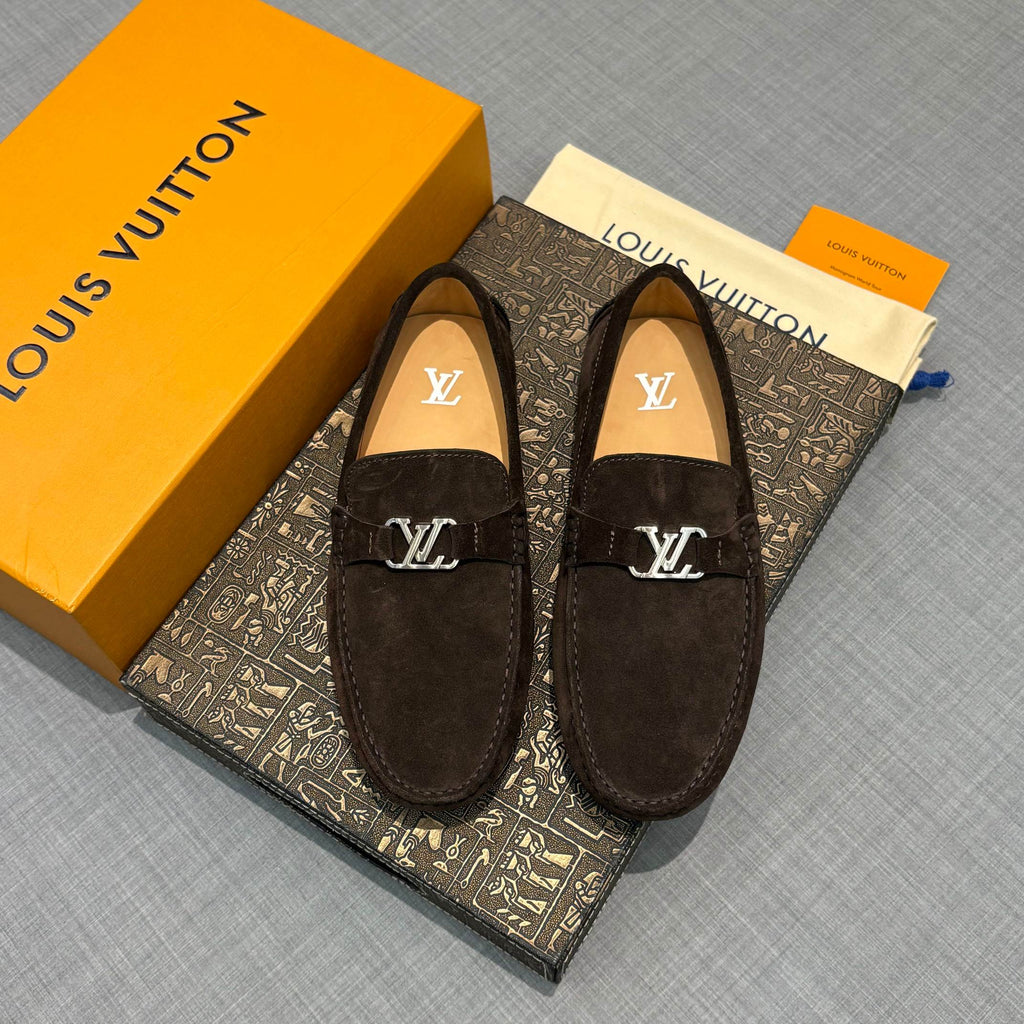 Louis Vuitton Men's Suede Driving Shoes