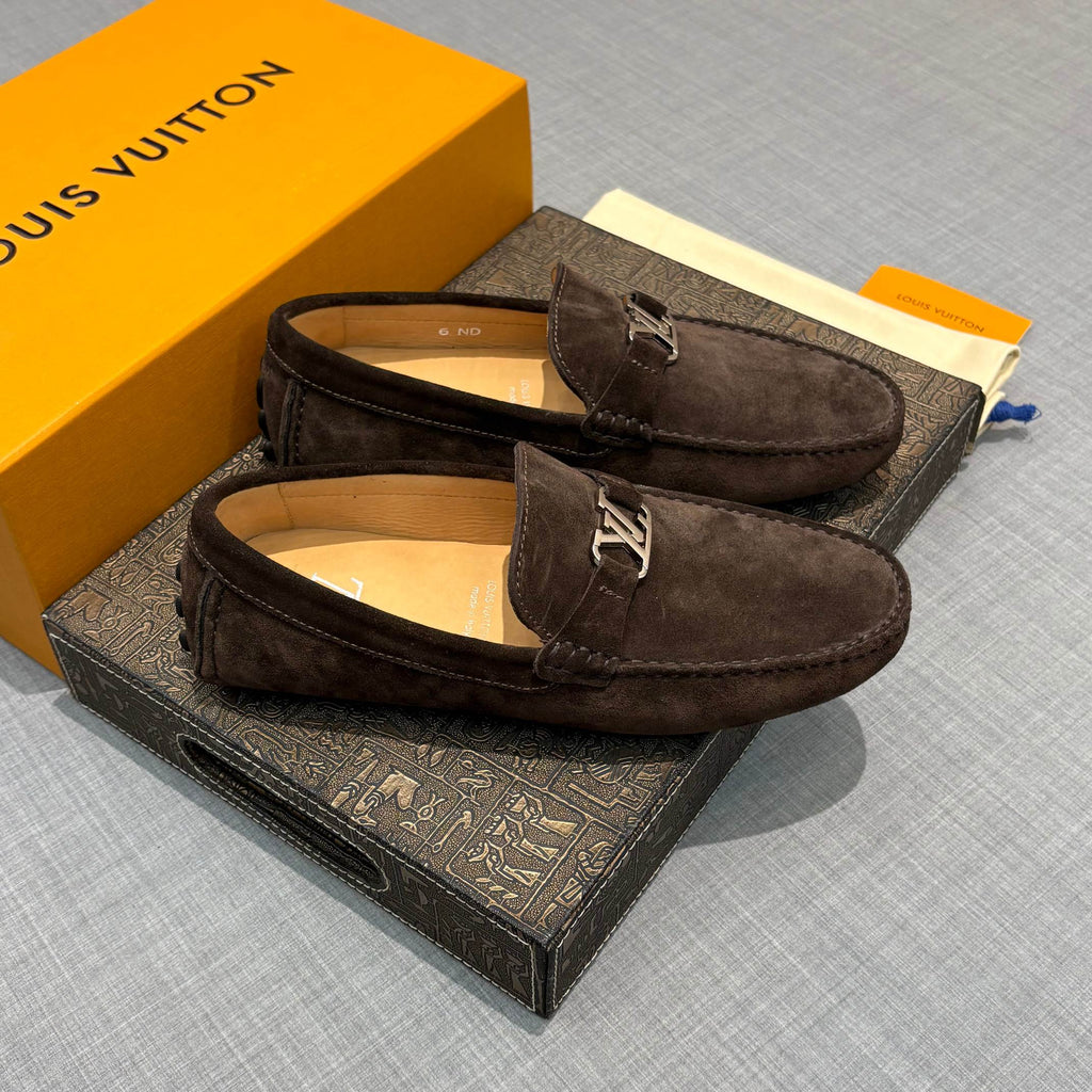 Louis Vuitton Men's Suede Driving Shoes