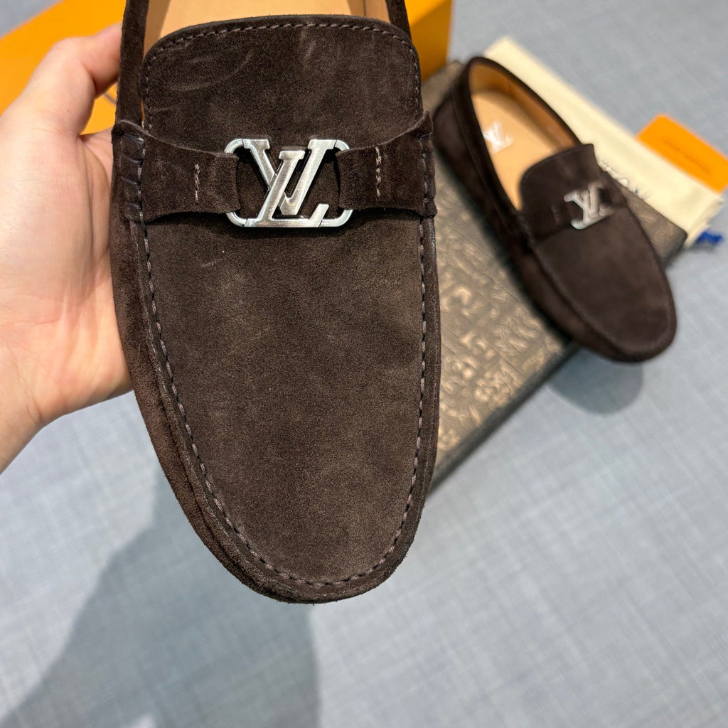Louis Vuitton Men's Suede Driving Shoes