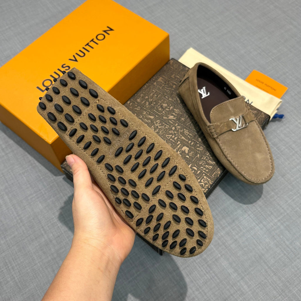 Louis Vuitton Men's Suede Driving Shoes