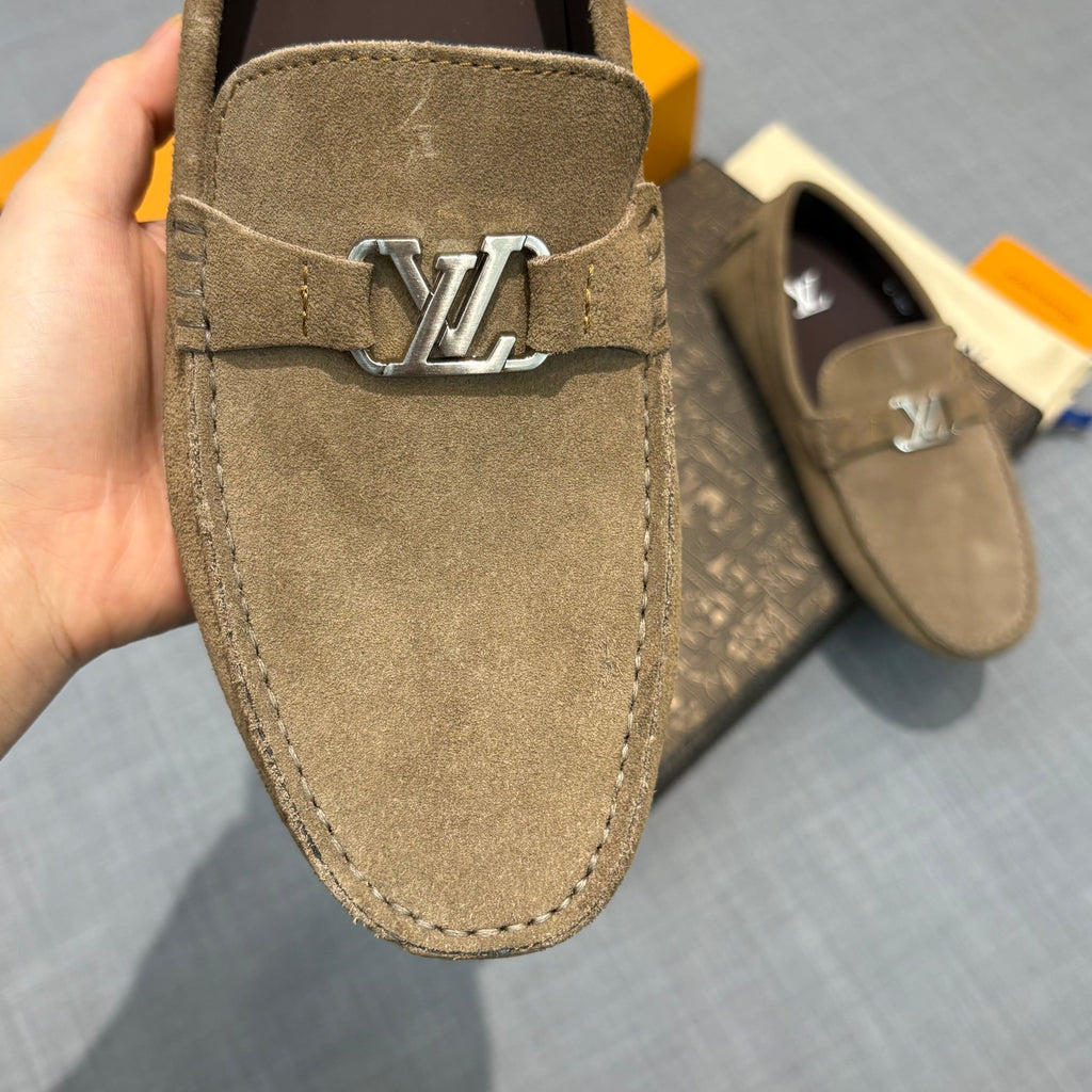 Louis Vuitton Men's Suede Driving Shoes