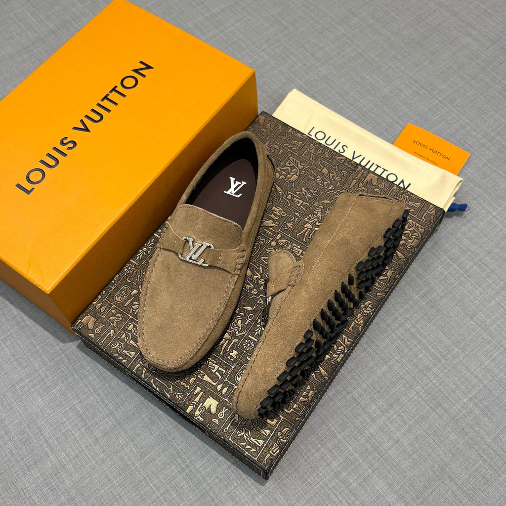 Louis Vuitton Men's Suede Driving Shoes