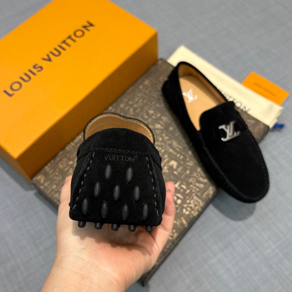 Louis Vuitton Men's Suede Driving Shoes