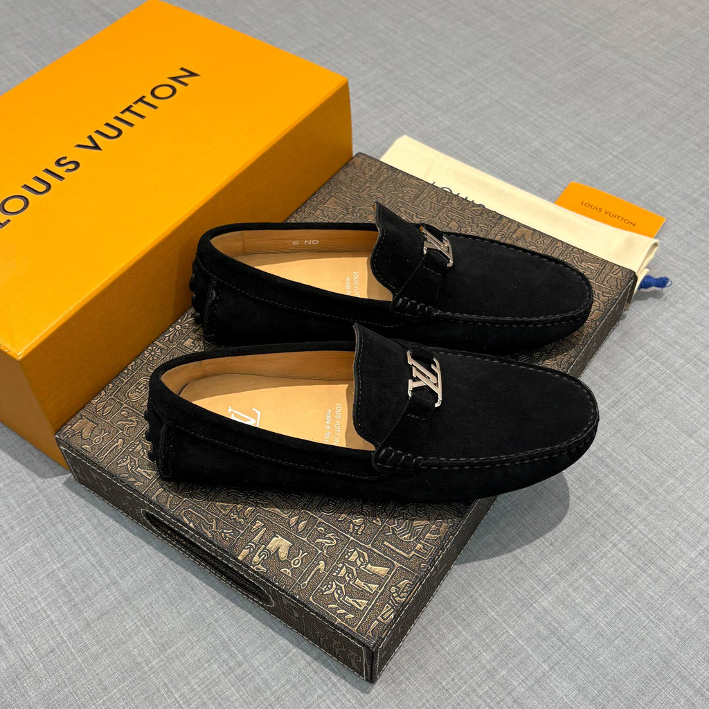 Louis Vuitton Men's Suede Driving Shoes