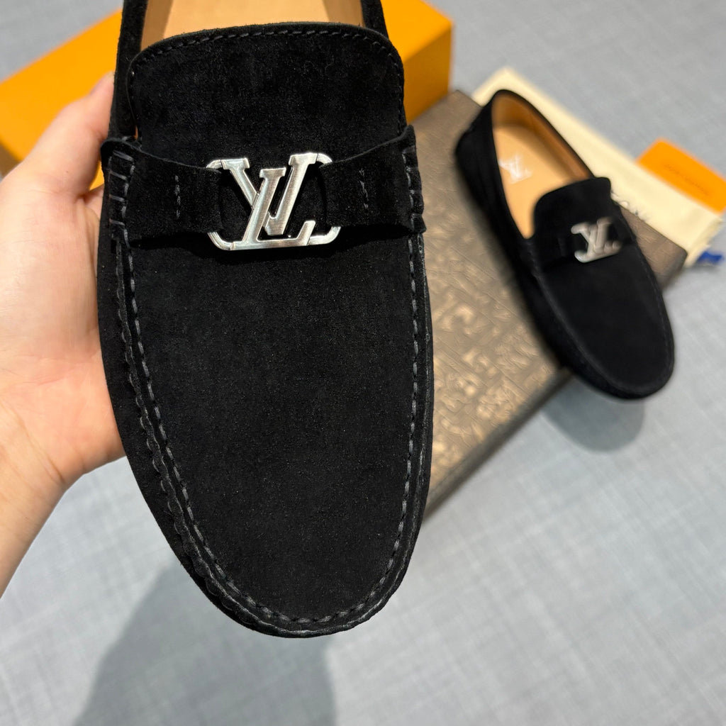 Louis Vuitton Men's Suede Driving Shoes
