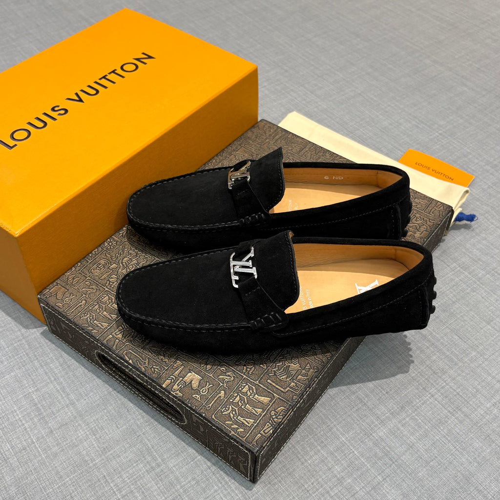 Louis Vuitton Men's Suede Driving Shoes