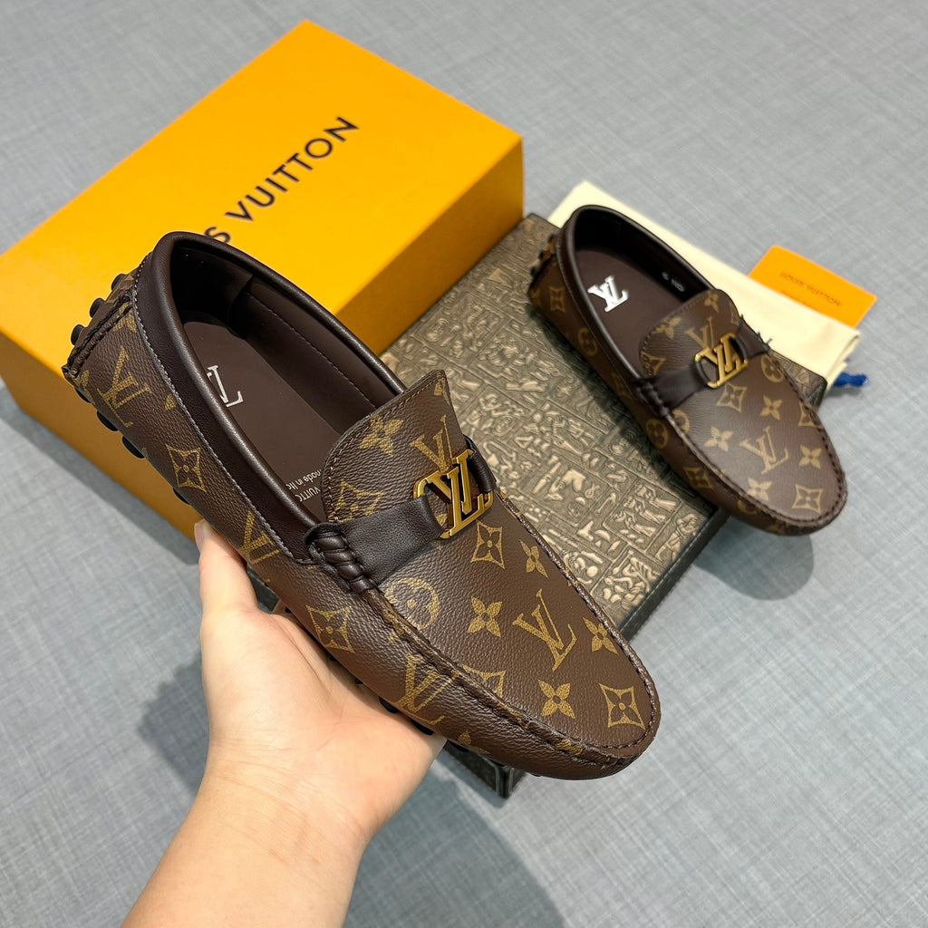 Louis Vuitton Men's Monogram Driving Shoes