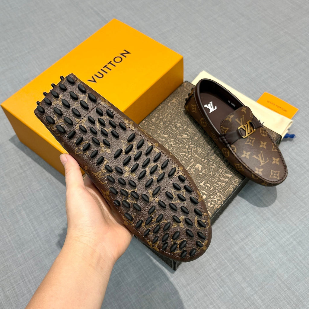 Louis Vuitton Men's Monogram Driving Shoes