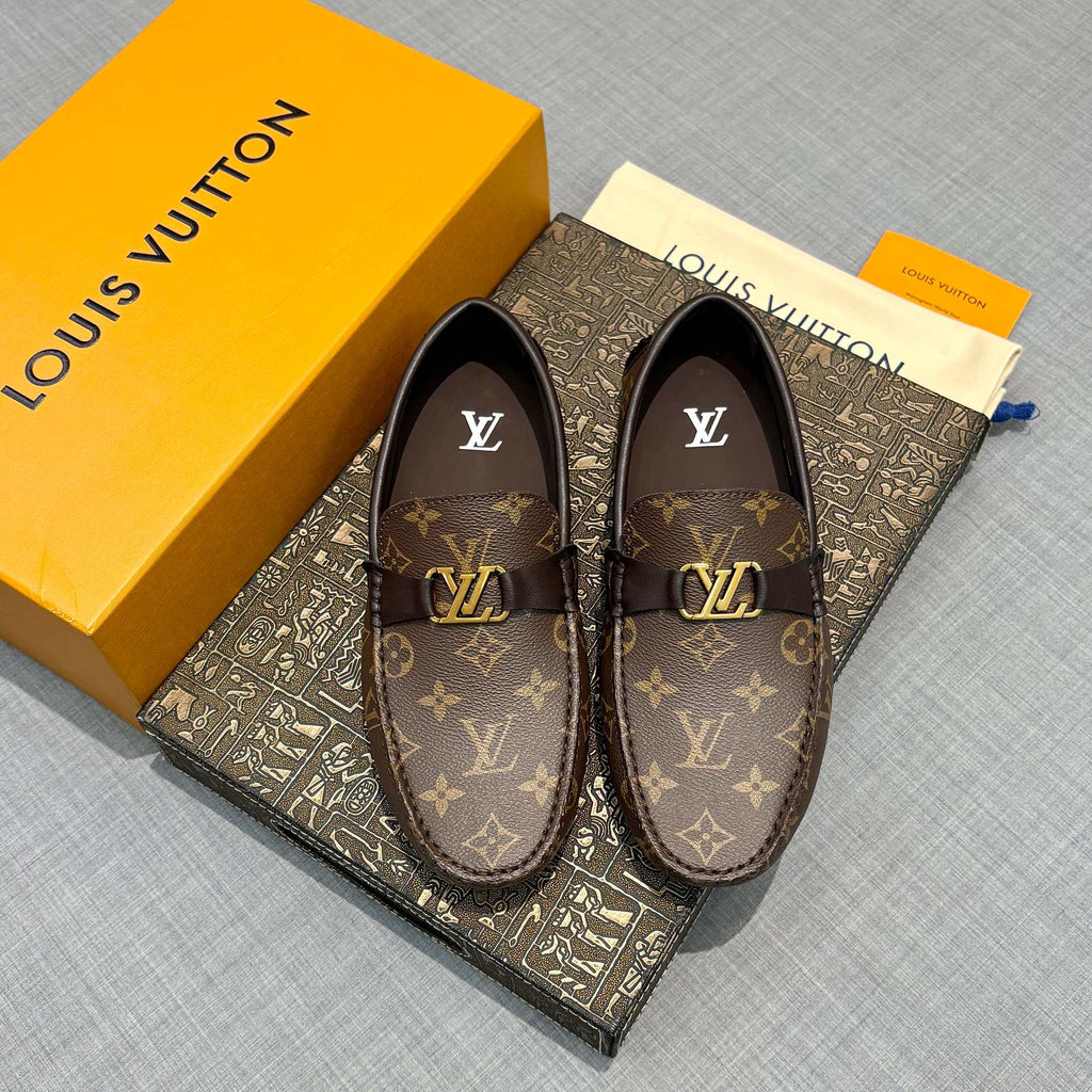 Louis Vuitton Men's Monogram Driving Shoes