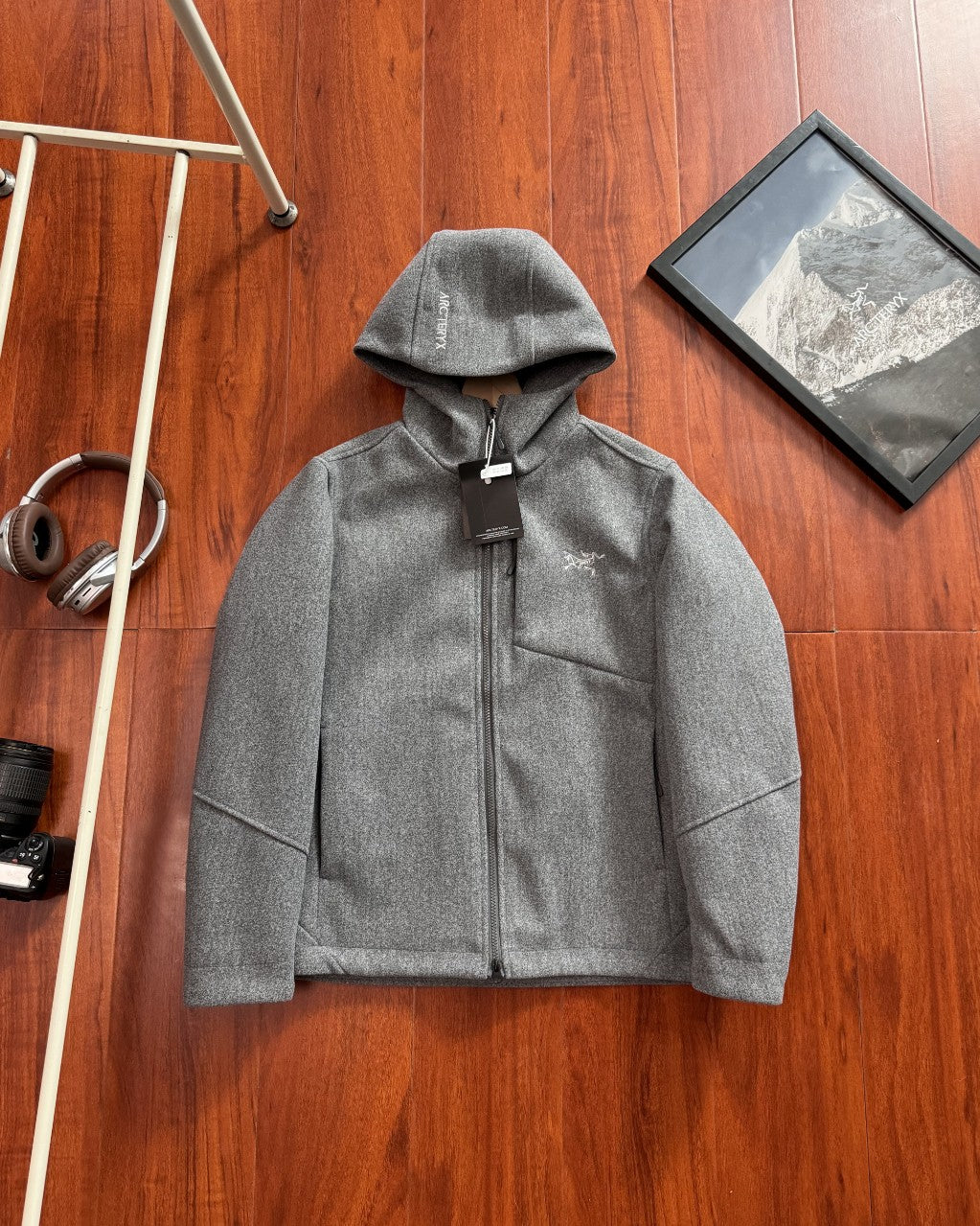 Arc'teryx Sawyer Wool Hoody Softshell Jacket