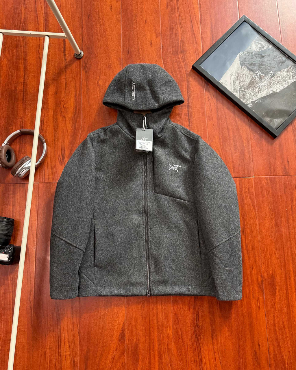Arc'teryx Sawyer Wool Hoody Softshell Jacket