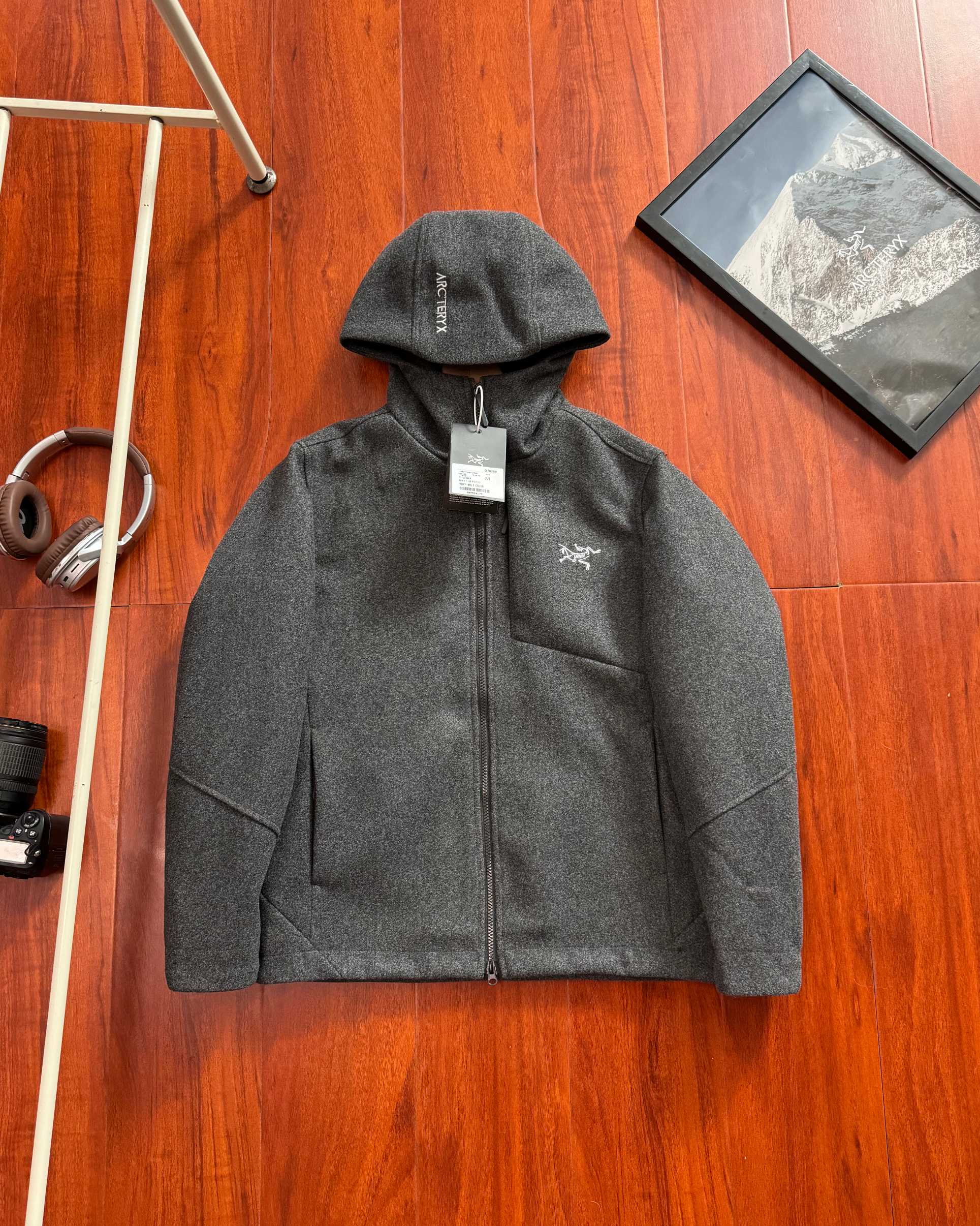 Arc'teryx Sawyer Wool Hoody Softshell Jacket