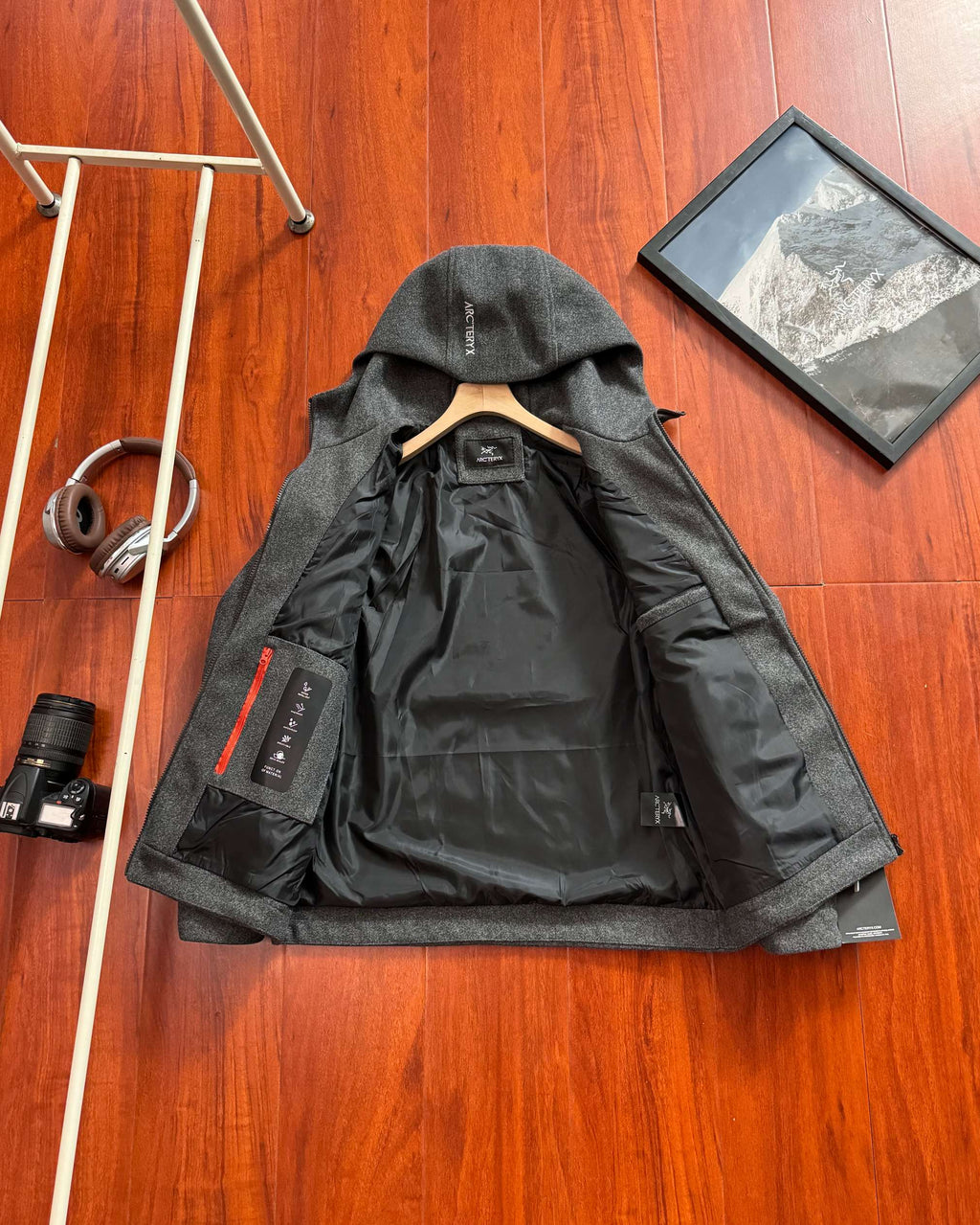 Arc'teryx Sawyer Wool Hoody Softshell Jacket