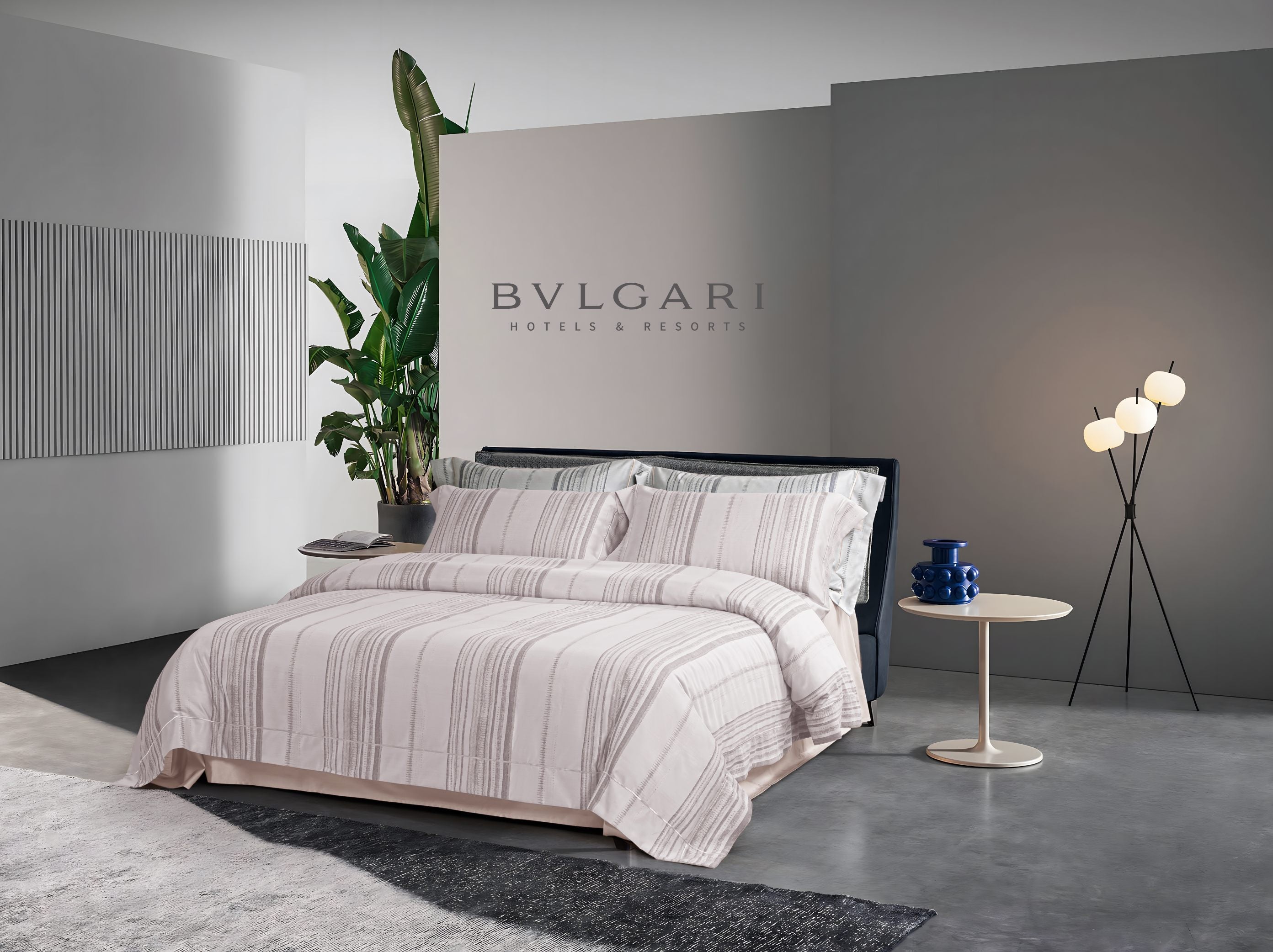 Hotel Grand High-End Pima Cotton Silk Jacquard Bed Set