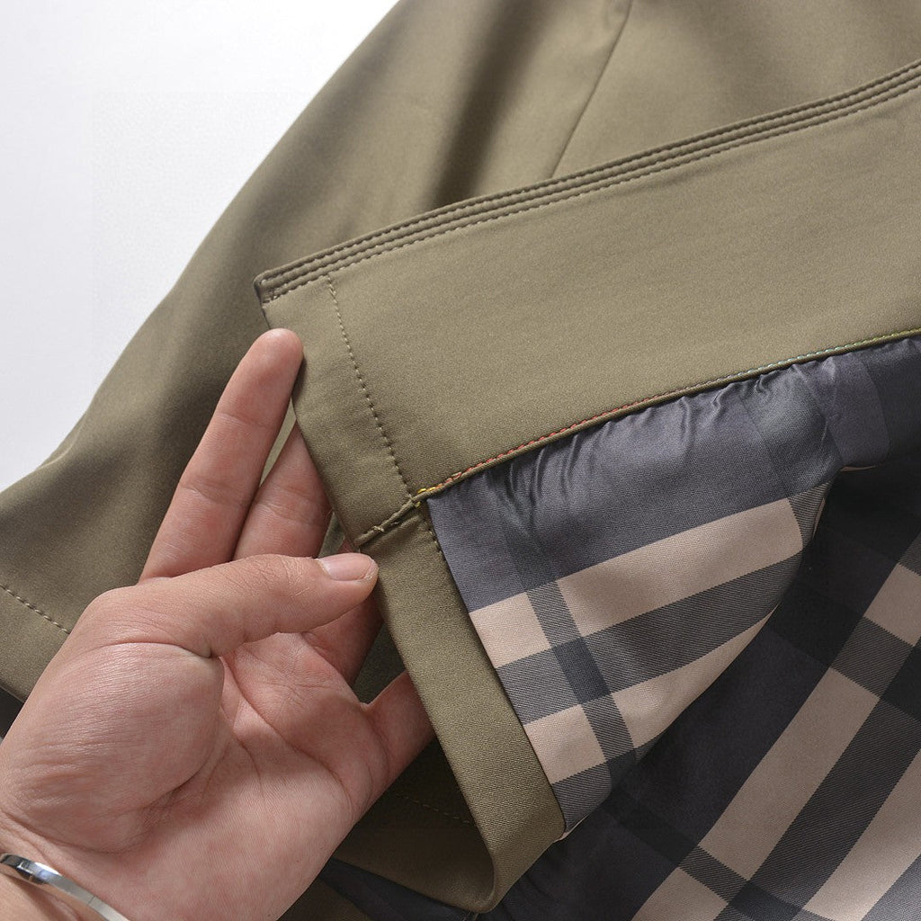 Burberry Long Double-Breasted Trench Coat – 2025FW