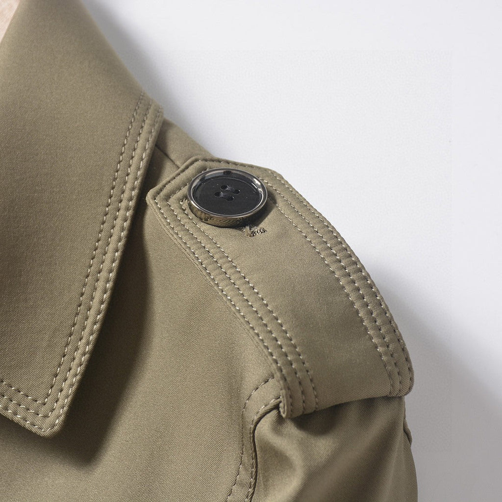 Burberry Long Double-Breasted Trench Coat – 2025FW