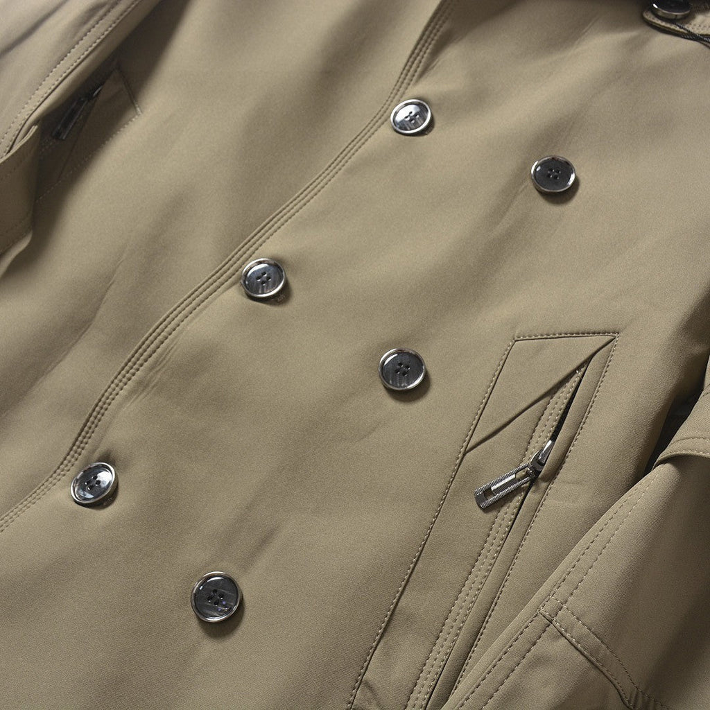 Burberry Long Double-Breasted Trench Coat – 2025FW