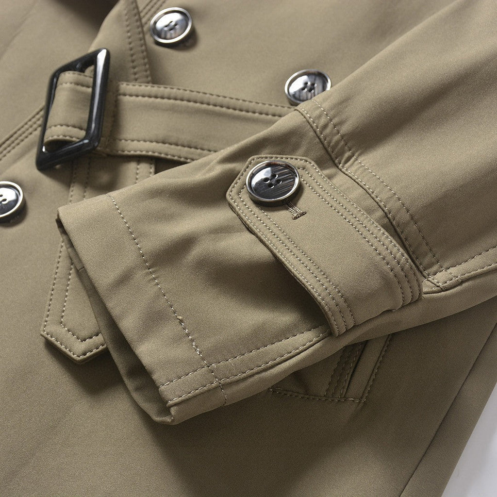 Burberry Long Double-Breasted Trench Coat – 2025FW