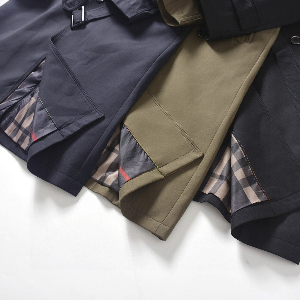 Burberry Long Double-Breasted Trench Coat – 2025FW