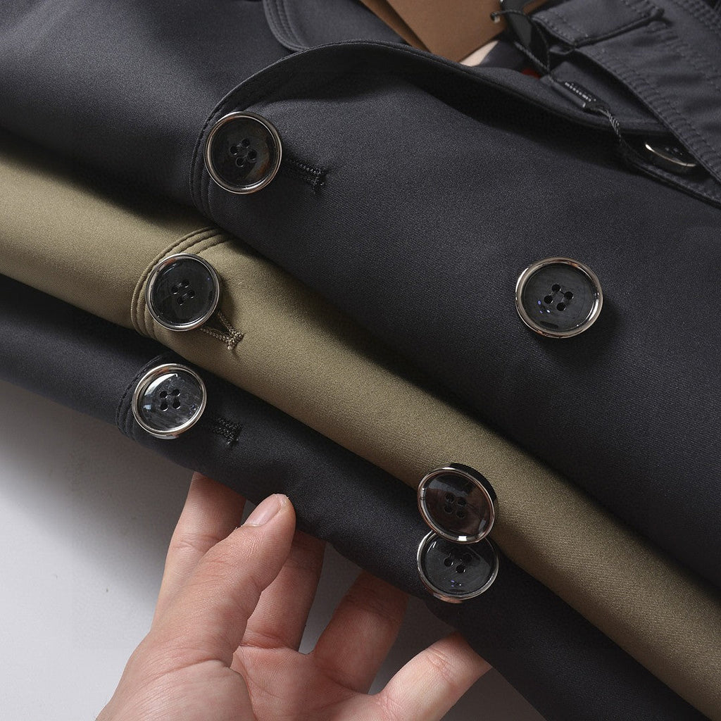 Burberry Long Double-Breasted Trench Coat – 2025FW