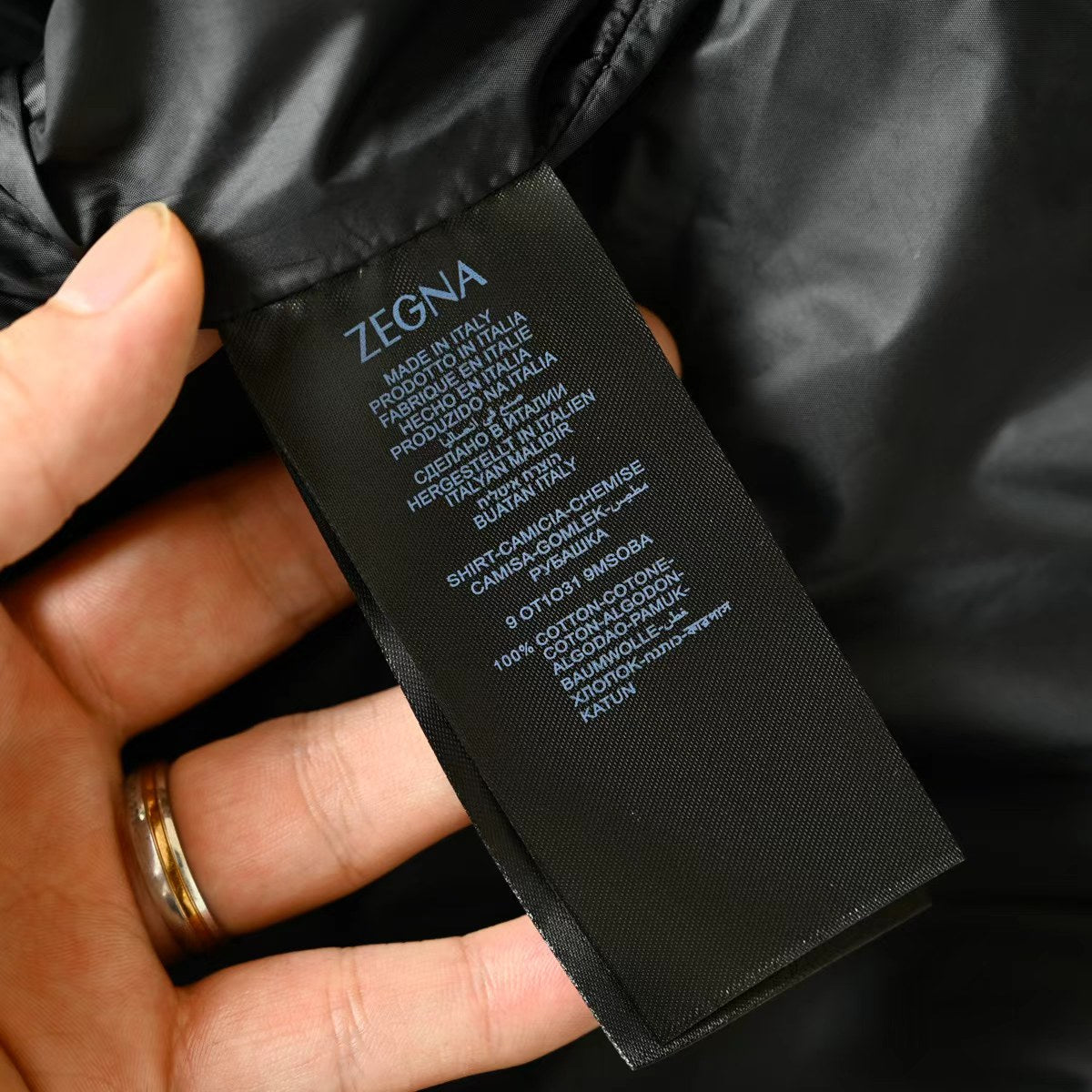 Zegna Lapel Leather Jacket – 2025FW