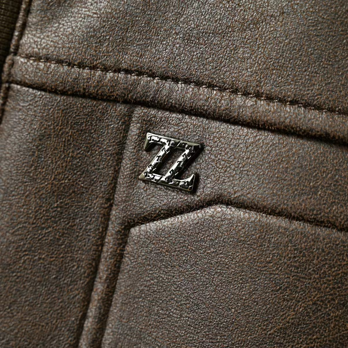 Zegna Lapel Leather Jacket – 2025FW