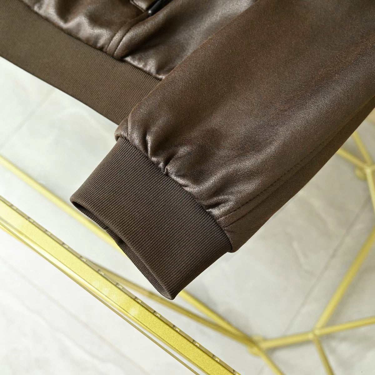 Zegna Lapel Leather Jacket – 2025FW
