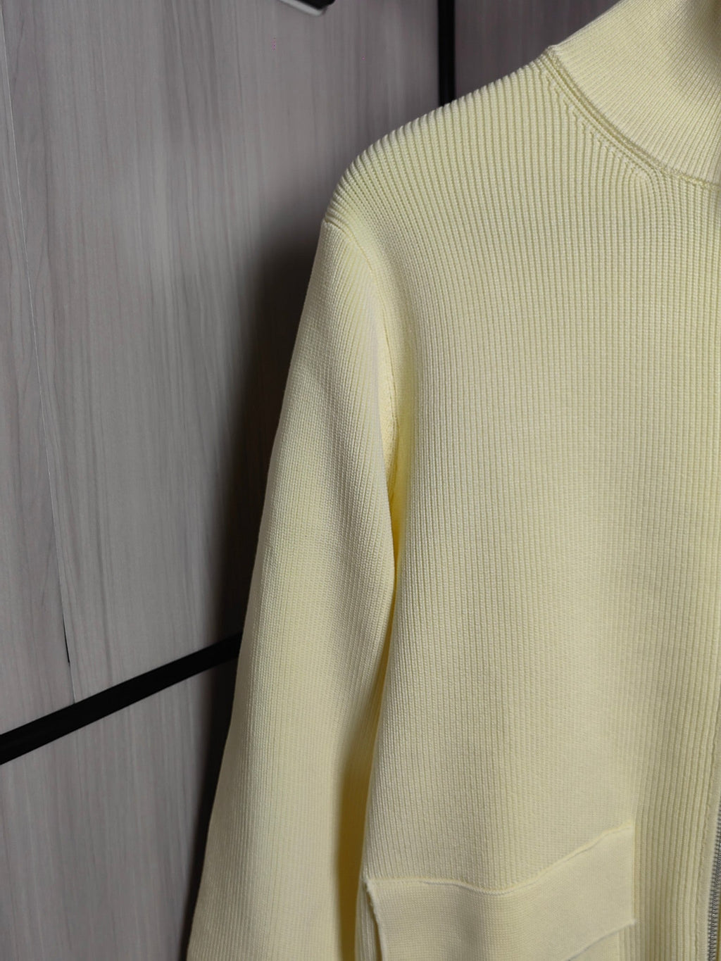 Hermès Unisex Wool-Blend Knit Cardigan – Autumn/Winter