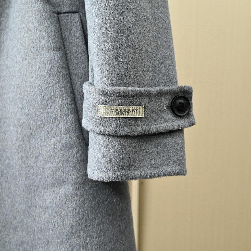 Burberry Men's Double-Faced Wool Trench Coat – 2025FW