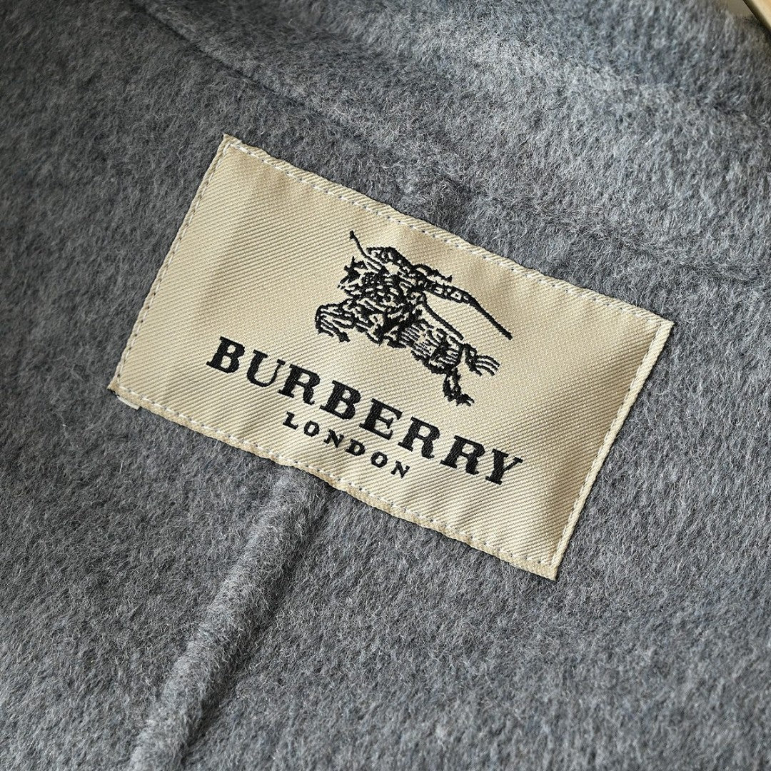 Burberry Men's Double-Faced Wool Trench Coat – 2025FW