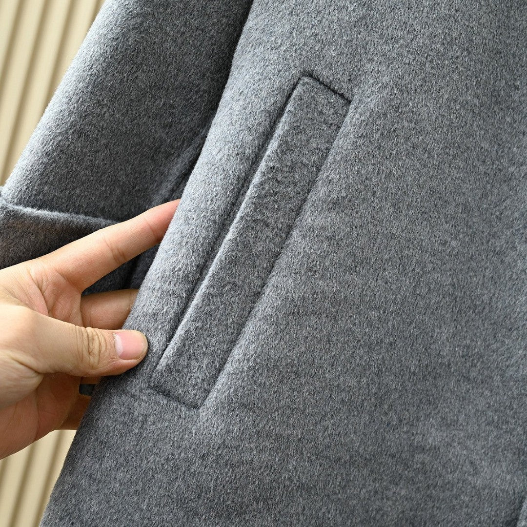 Burberry Men's Double-Faced Wool Trench Coat – 2025FW
