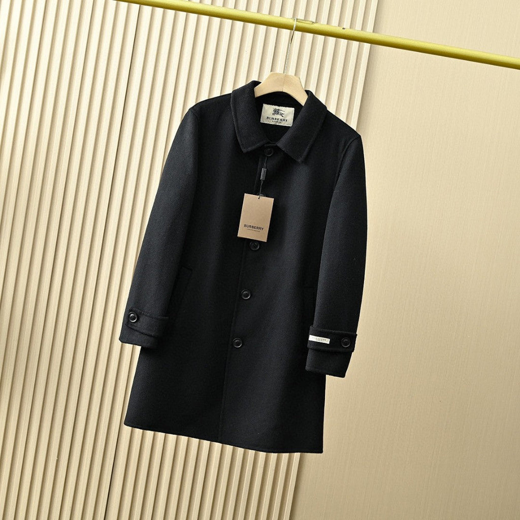 Burberry Men's Double-Faced Wool Trench Coat – 2025FW