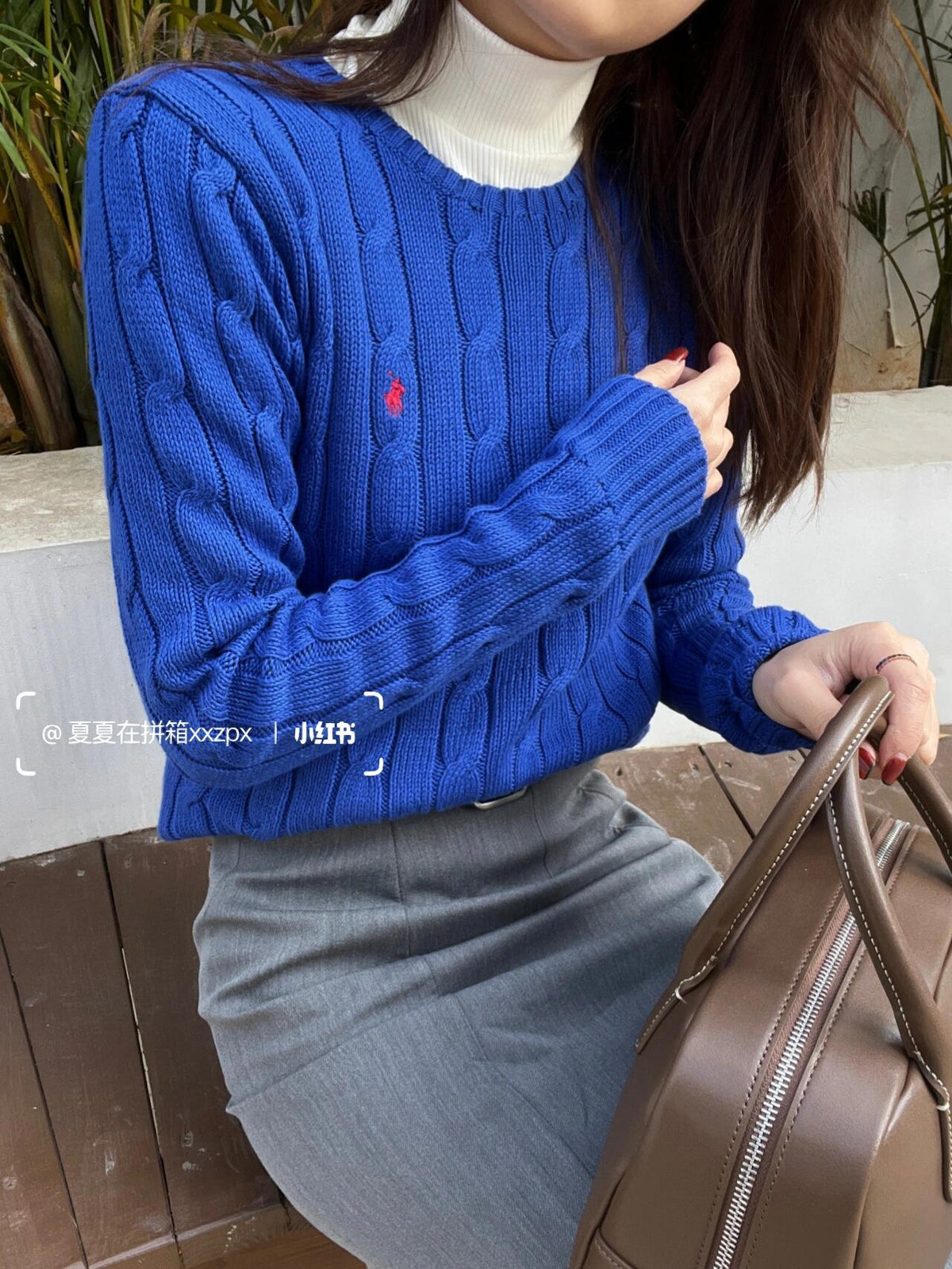 Ralph Lauren Classic Cable Knit Sweater