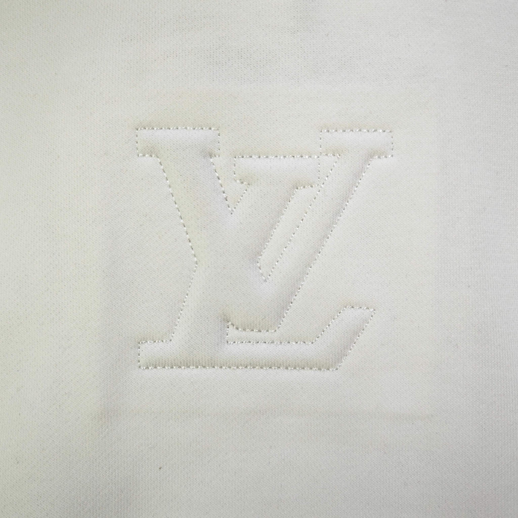 Louis Vuitton Embroidered Patch Logo Hoodie – 2025FW