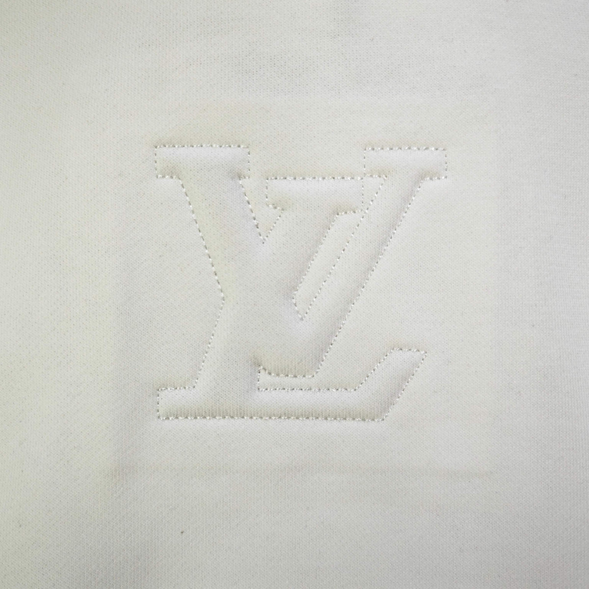 Louis Vuitton Embroidered Patch Logo Hoodie – 2025FW