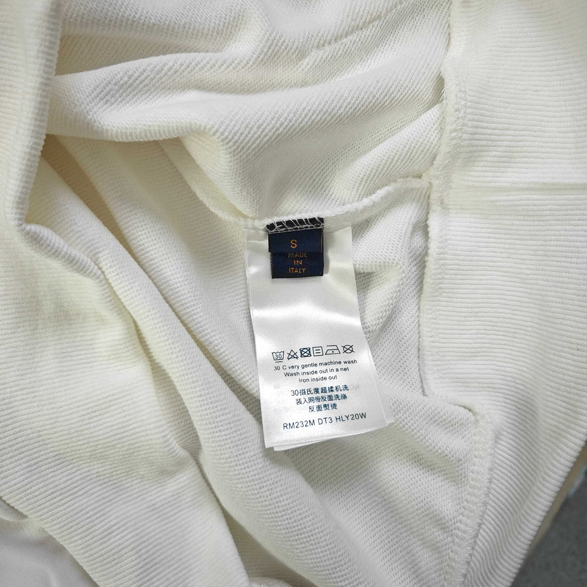 Louis Vuitton Embroidered Patch Logo Hoodie – 2025FW